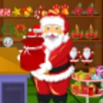 christmas shopping android application logo